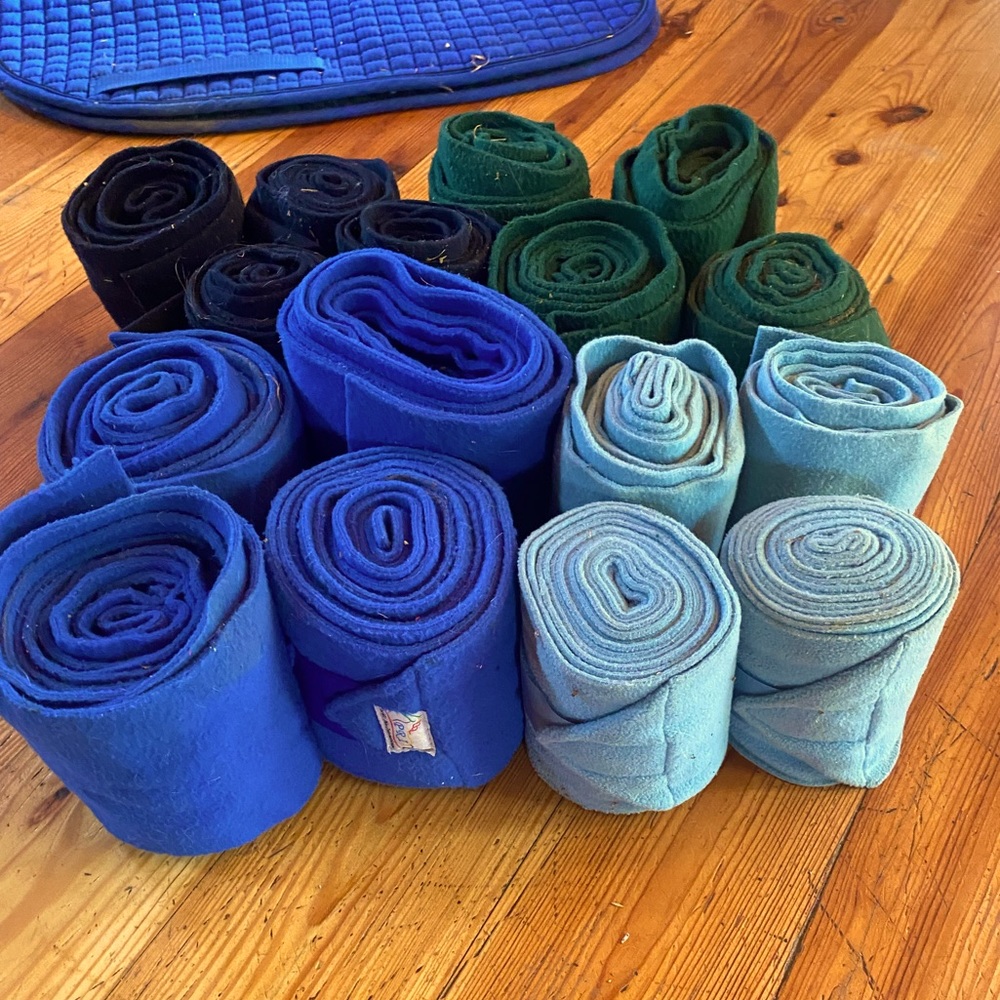 Horse polo wraps